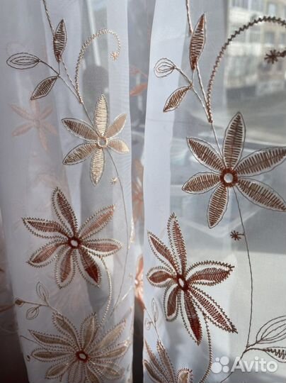 Занавеска и тюль на кухню