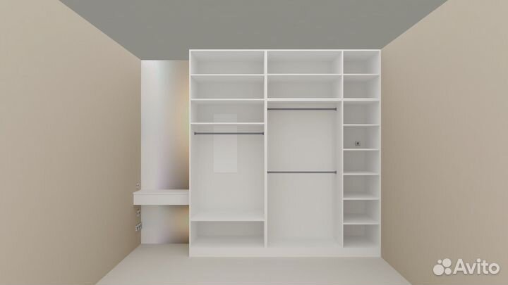 Дизайн-проект корпусной мебели кухня гардероб шкаф