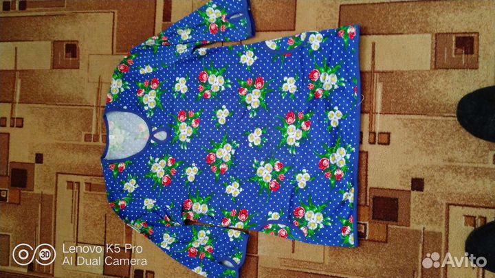 Туника теплая, махровая, 48разм