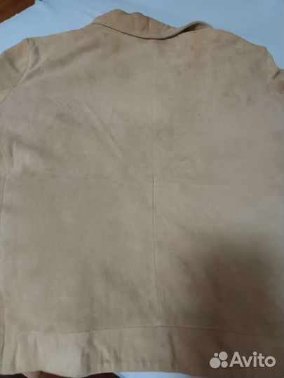 Куртка женс натур козья замша 44/46р La redoute