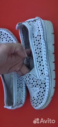 Мокасины женские Турция (кожаные)