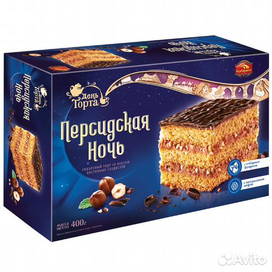 Торт День торта Персидская ночь 400г