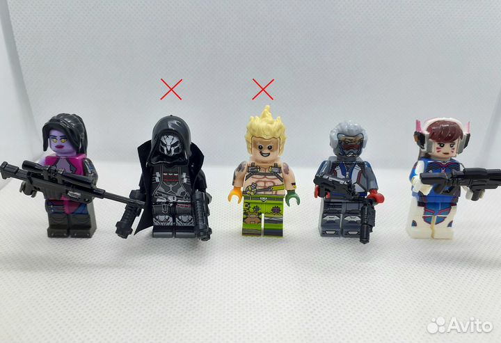 Фигурки лего Overwatch