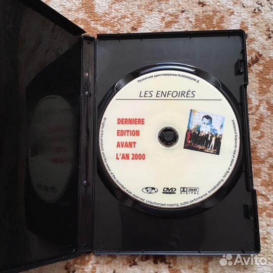 DVD Les enfoires (Patricia Kaas, Garou и т.д.)