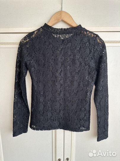 Кружевной топ stradivarius