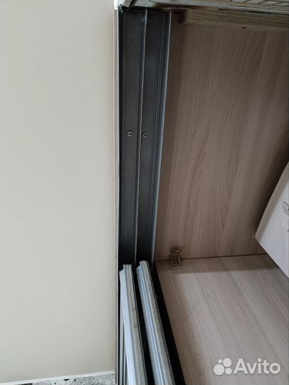 Двери для встроенного шкафа-купе зеркальные