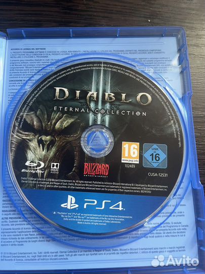 Игра Diablo 3 Eternal collection