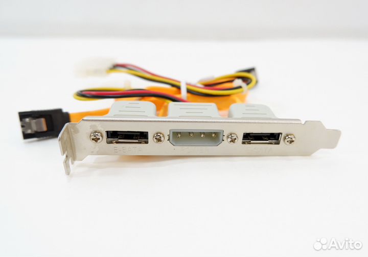 Плата 2x E-sata + Molex