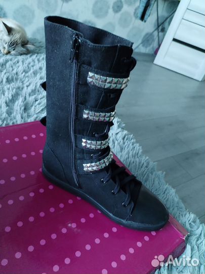 Кеды высокие женские новые 36 размер