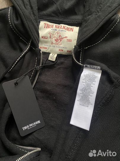 Зип худи True Religion BIG T оригинал