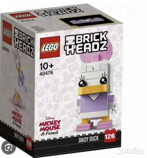 Lego brick headz 40378 40377 40476