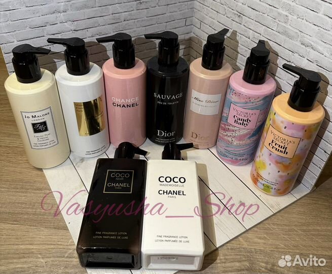 Лосьон для тела victoria secret, chanel, jo malone
