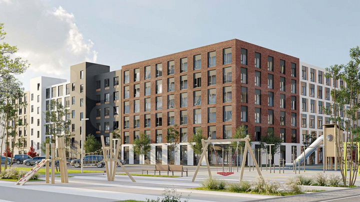 2-к. квартира, 73,2 м², 5/6 эт.