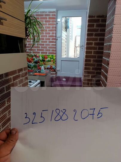 Комната 13 м² в 3-к., 2/2 эт.