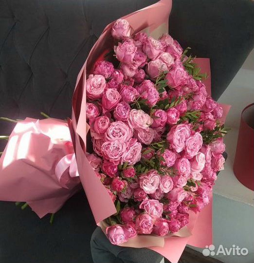 Кустовая роза пионовидная бомбастики