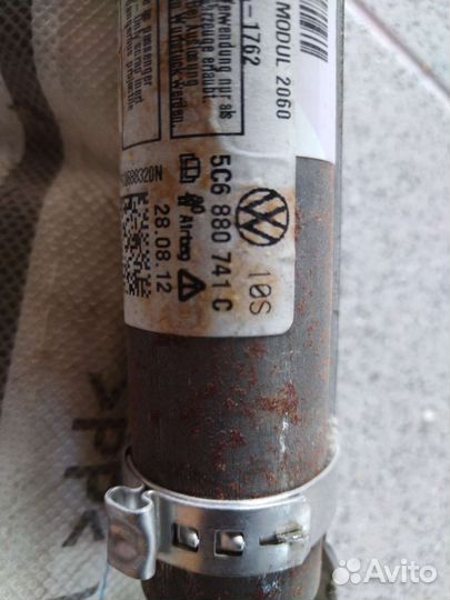 Подушка безопасности боковая wv jetta