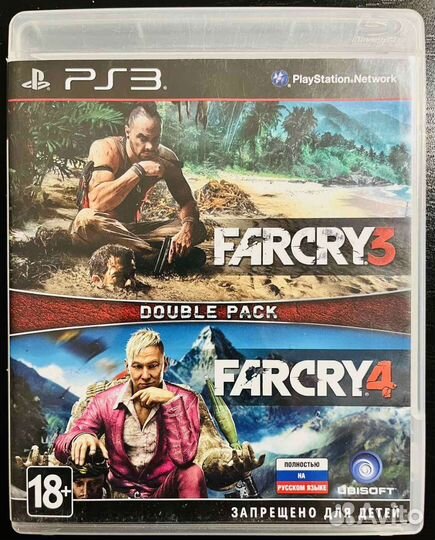 Far Cry 3 + Far Cry 4 Double Pack Ps3