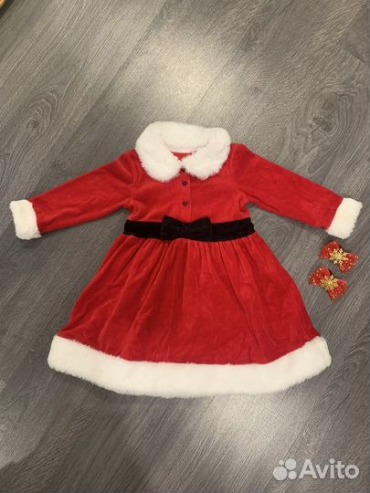 Новогоднее платье для девочки Mothercare 92-98