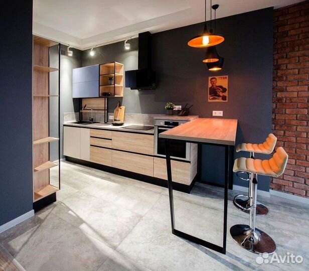 Кухонный гарнитур на заказ под ключ