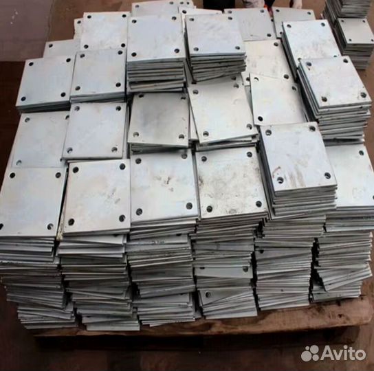 Пластины металлические стальные