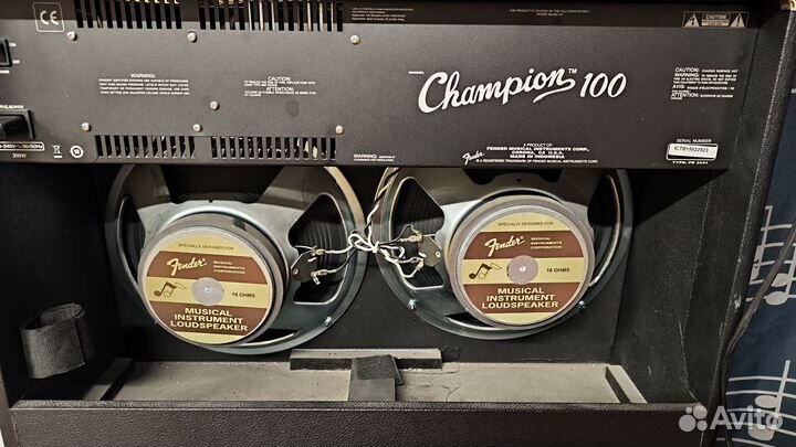 Комбоусилитель для электрогитары Fender 100