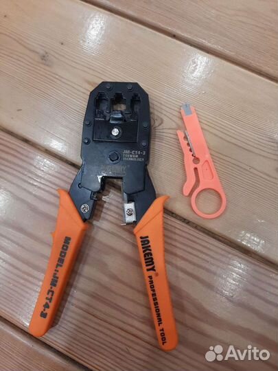 Обжимной инструмент для интернет кабеля
