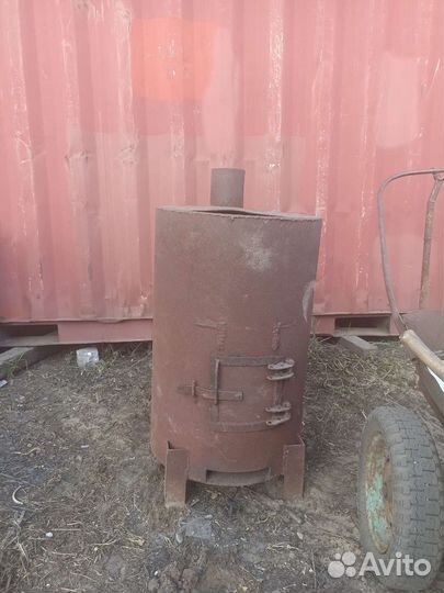 Печь дровяная отопительная
