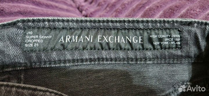 Джинсы новые Armani Exchange оригинал