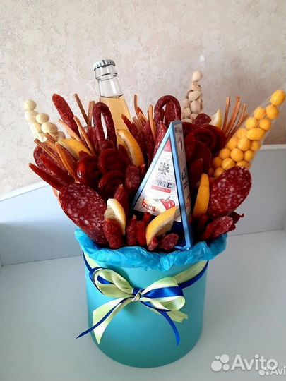 Съедобные букеты для мужчин