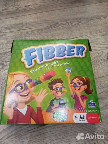 Настольная детская игра Fibber (врунишка)
