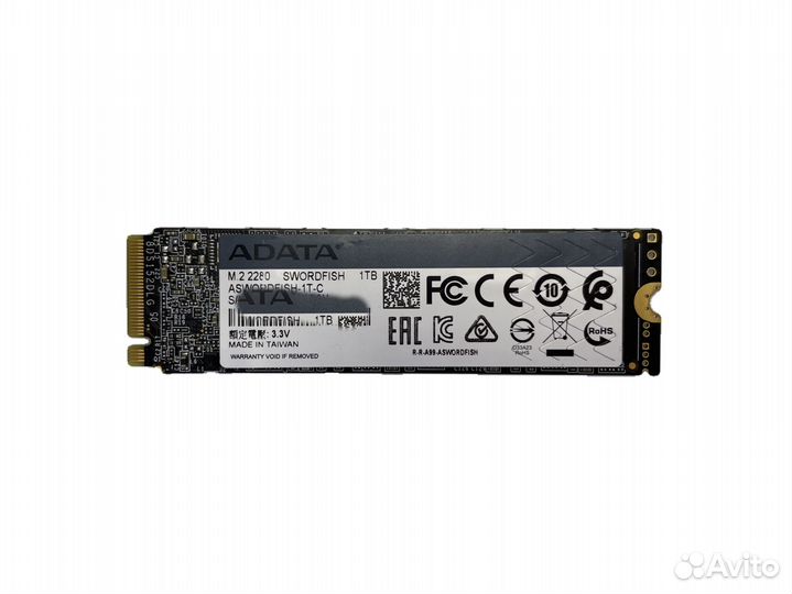 Твердотельный накопитель M.2 NVMe 1Tb