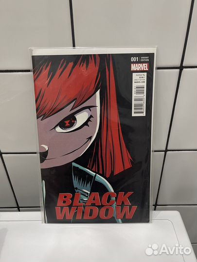 Комикс black widow в оригинале