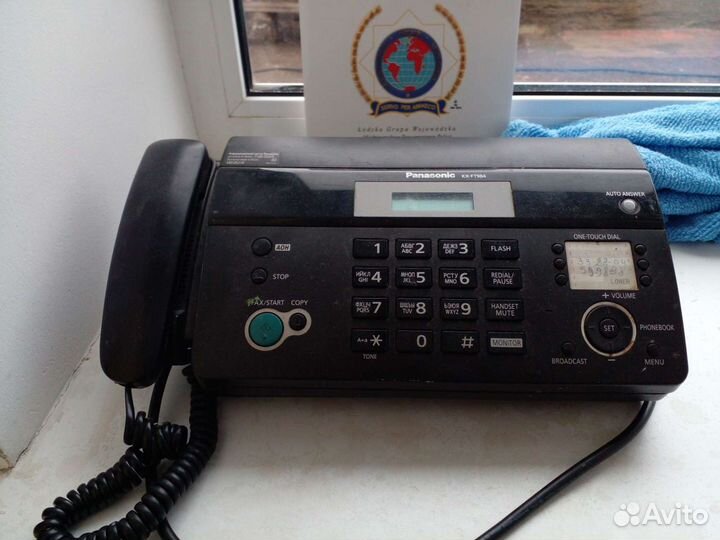Телефакс панасоник кх фт 984