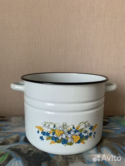 Кастрюля эмалированная 7л