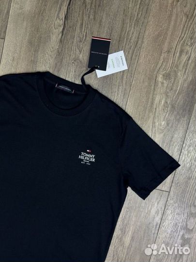 Х Футболка мужская Tommy Hilfiger синяя