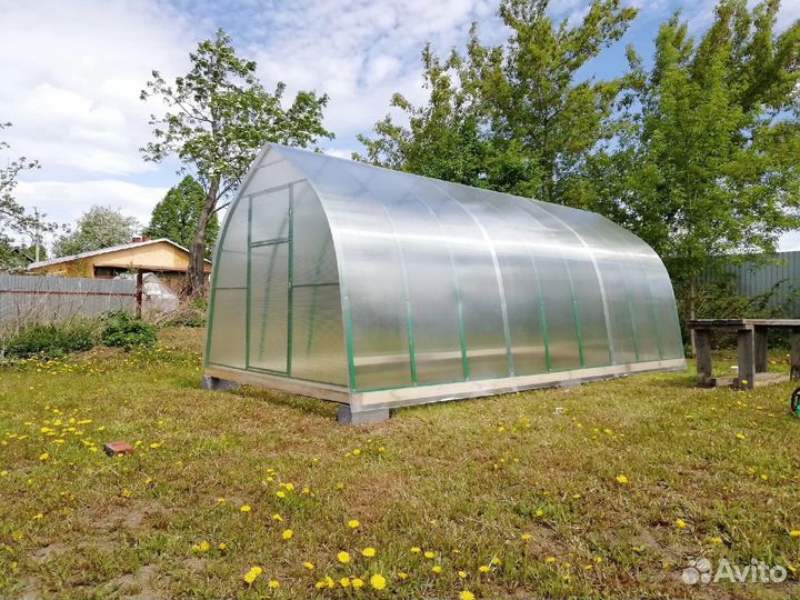 Теплицы Усиленные.Поликарбонат 4mm/6mm/8mm