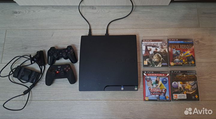 Sony PS3 slim (прошитая)