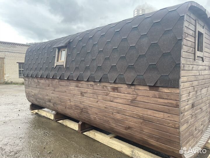 Готовая Баня-Бочка