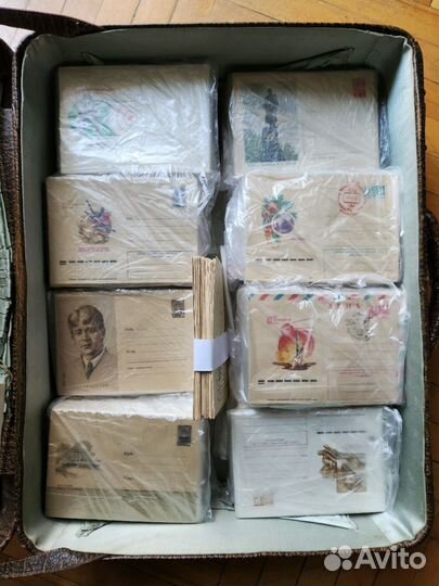 Почтовые конверты СССР (большая коллекция)