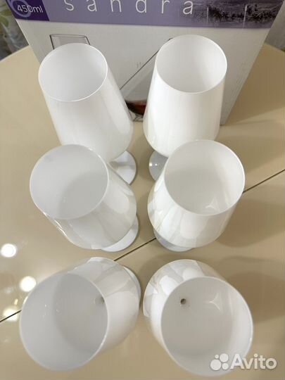 Бокалы для вина Crystal Bohemia 450мл, новые