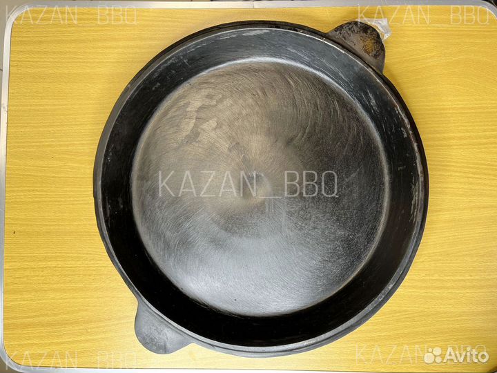 Крышка сковорода для казана чугунная