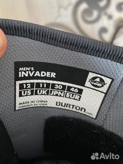 Ботинки для сноуборда Burton 44 US12