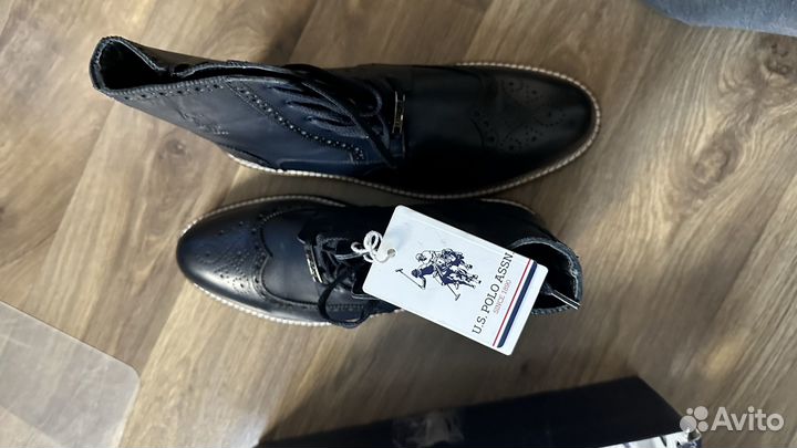 Ботинки мужские демисезонные US Polo 45 размер