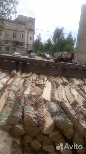 Дрова берёзовые колотые (В укладку)