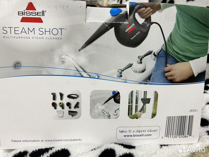 Пароочиститель bissel 2635l