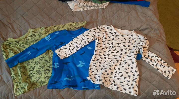 Детские вещи пакетом для мальчика 110