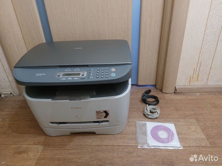 Лазерное сетевое мфу HP c Wifi и Canon рабочие