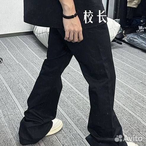 Джинсы Rick Owens типа Drop Crotch