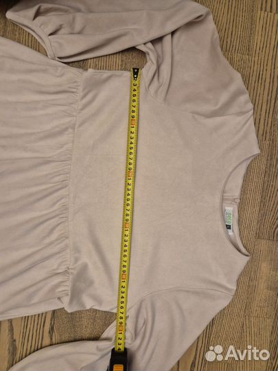 Платье искусственная замша