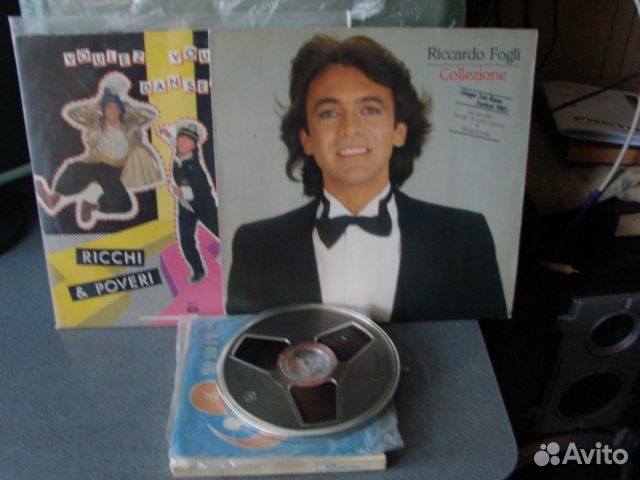 2 Lp Ricchi e poveri + R.Fogli на магнитной ленте